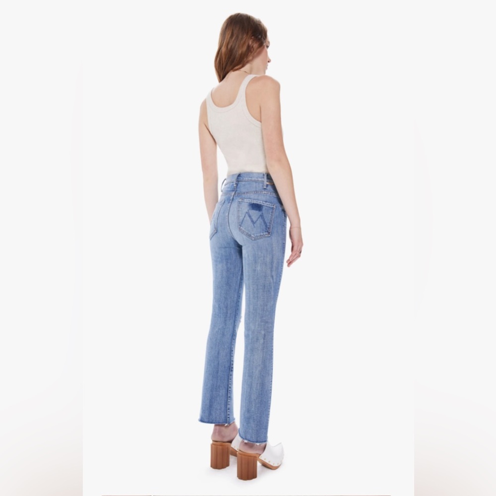 Mother Denim The Hustler Ankle Fray Jeans - Picture 3 of 13